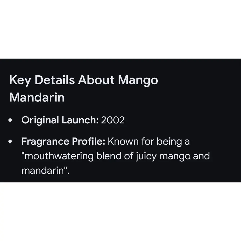 Bath & Body Works description vintage